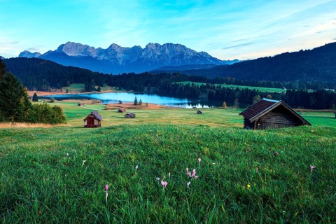 Lake Geroldsee or Wagenbruchsee