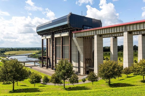The boat lift of Strepy-Thieu