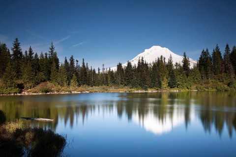 Mirror Lake with Mount Hood