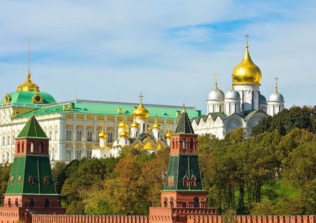 Towers of Moscow Kremlin