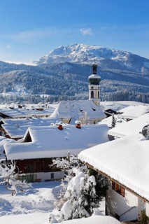 Townscape in winter