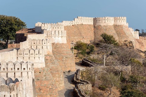 Walls of Kumbhalgarh Fort