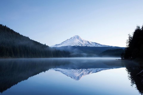 Trillium Lake with Mount Hood