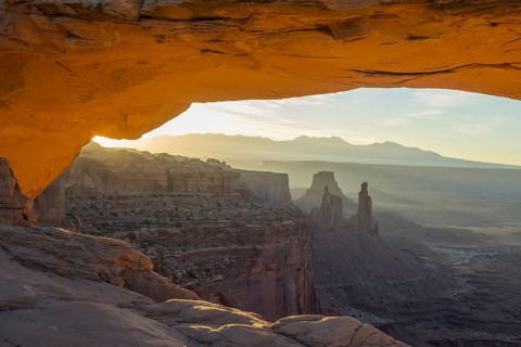 Mesa Arch at sunrise