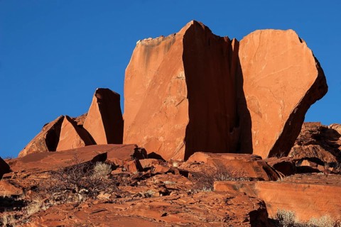 Rock formations