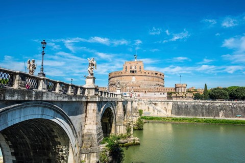 Ponte Sant'Angelo and Castel Sant'Angelo