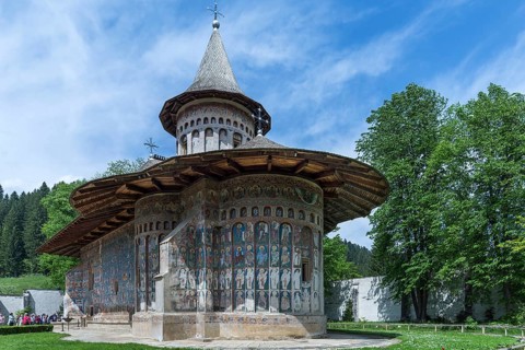 Monastery Church of St. George with wall frescoes