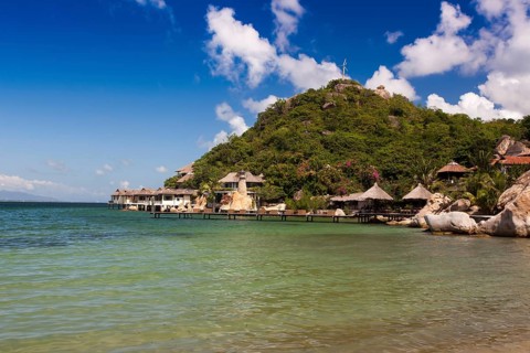 Small bungalow resort Ngoc Suong