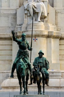 Monument to Don Quixote and Sancho Panza