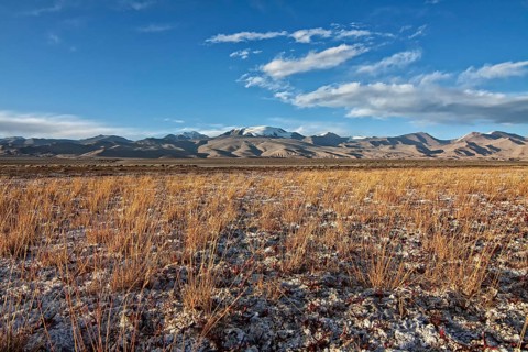 Shore of Lake Karakul