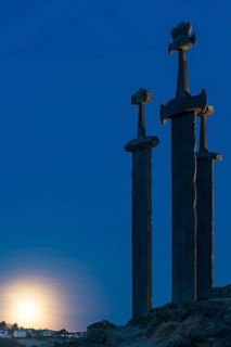 Three Swords monument at Hafrsfjord