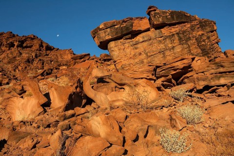 Rock formations