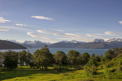 Overlooking General Carrera Lake
