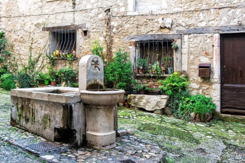 Medieval fountain
