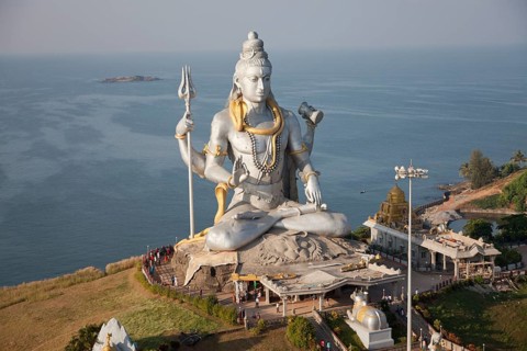 Giant statue of Lord Shiva