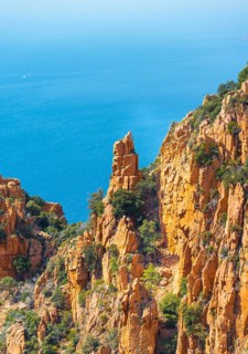Bizarre rock formations