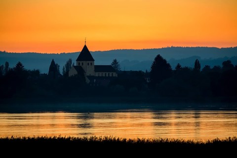 Sunset by the Church of St. George