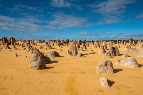 The Pinnacles limestone formations