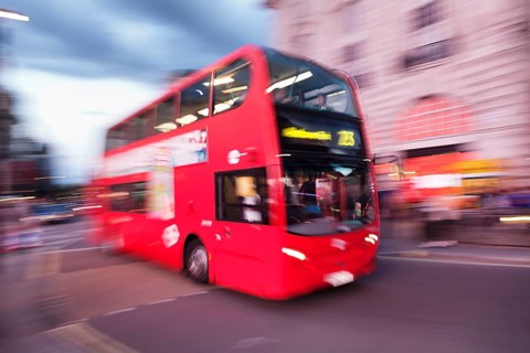 Red double decker bus