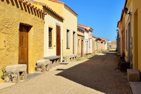Pilgrim house in the pilgrimage village of San Salvatore di Sinis