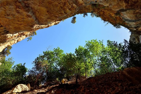 Doline at Monte Tiscali