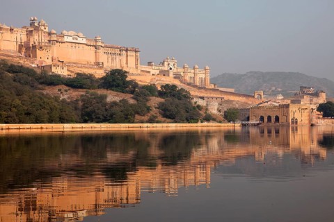 Amber Fort and Maota Lake
