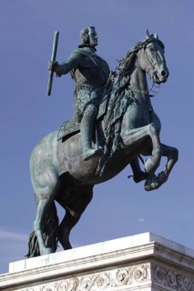 Equestrian statue of Philip IV.