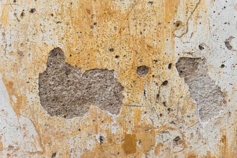 Wall with holes