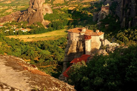 Greek Orthodox Roussanou Monastery
