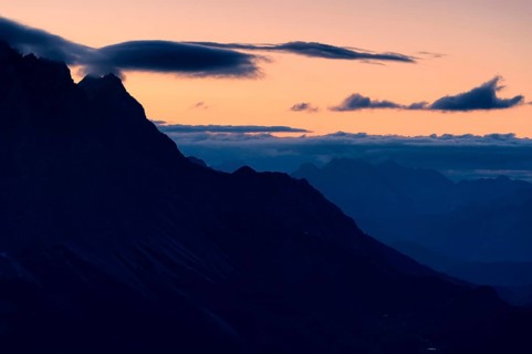 Mt Zugspitze in the morning light