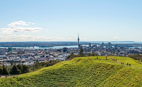 View from Mount Eden