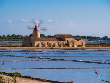 Salt Museum with windmill