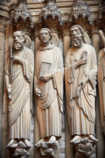 Statues of the south porch