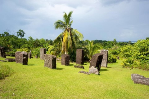 Stone monoliths from 161 AD