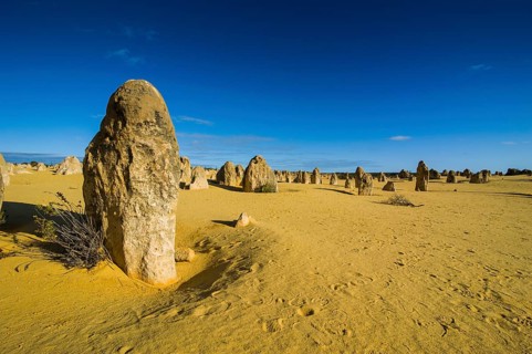 The Pinnacles limestone formations