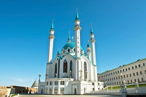 Qol Sharif Mosque in Kazan Kremlin