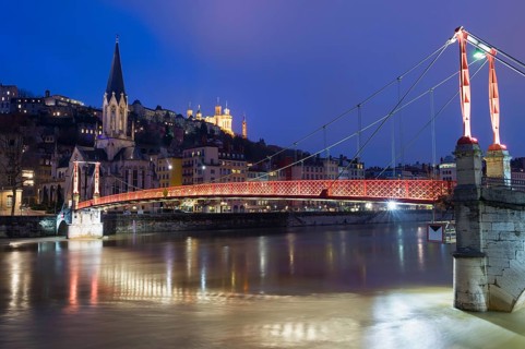 Saint Georges Footbridge, Lyon