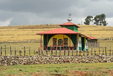 Rural Christian Orthodox church
