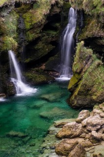Waterfall at the Traunfall