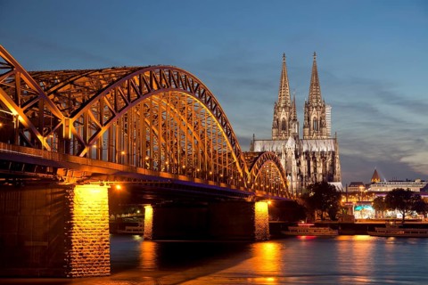Cologne Cathedral and Hohenzollern Bridge