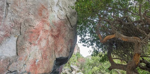 Petroglyphs Alero Las Manos de Cerro Castillo