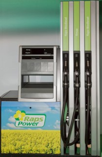 Gas station for rapeseed biodiesel