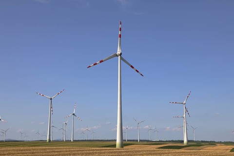 Wind power plants