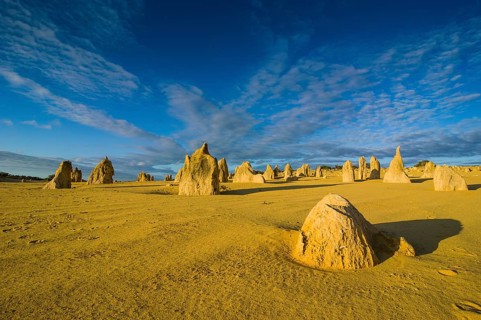 The Pinnacles limestone formations