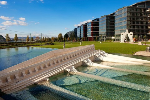 Lechner Odon Fasor business park and financial centre