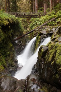 Sol Duc Falls in the Sol Duc River Valley