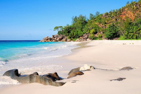 Anse Georgette beach