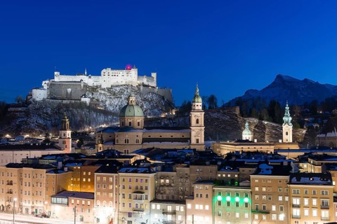 Festung Hohensalzburg Fortress above the historic centre