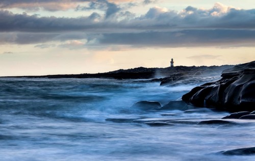 Lighthouse by the coast