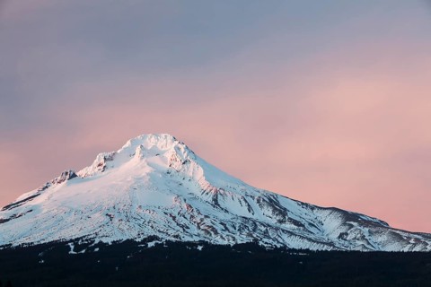 Trillium Lake with Mount Hood